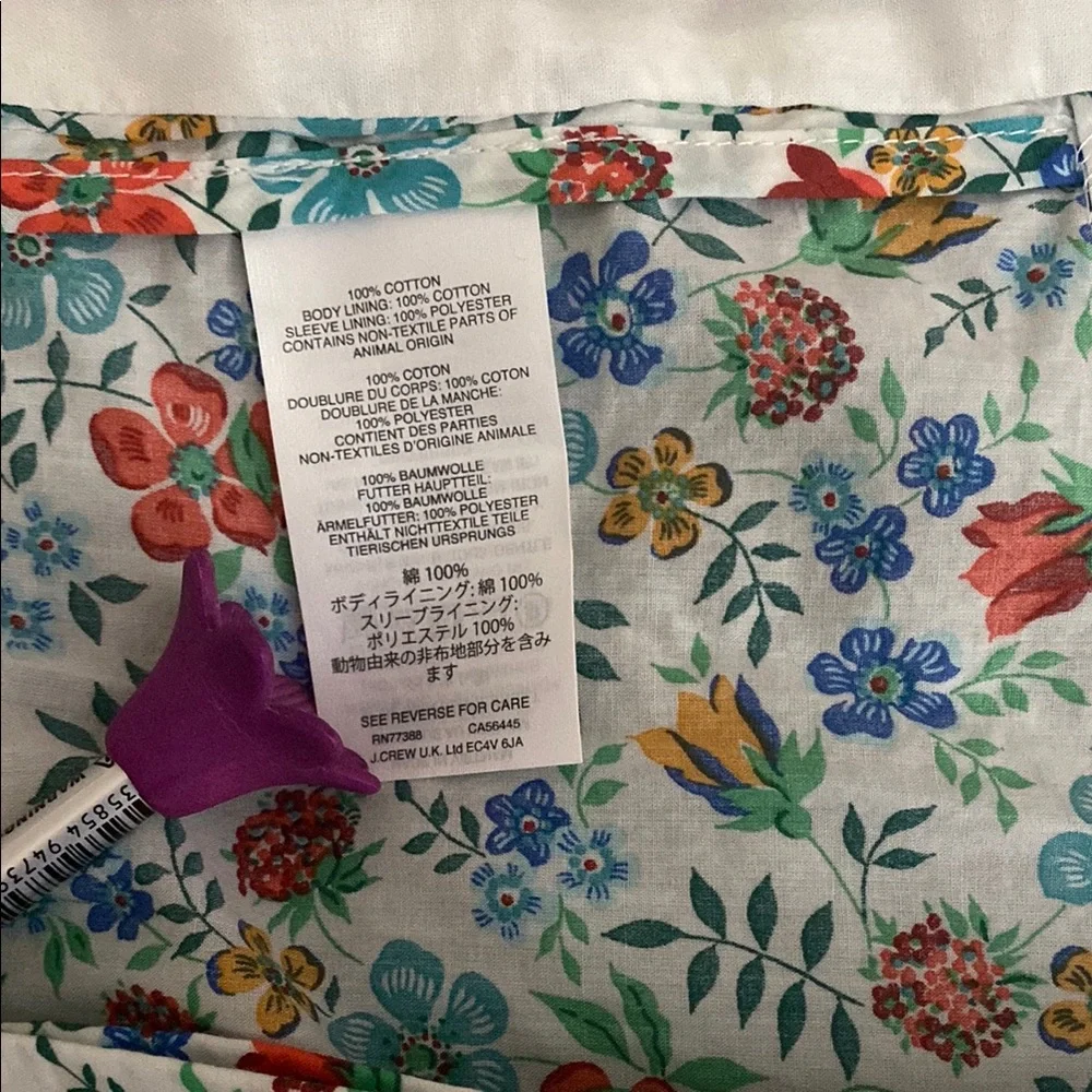 J.Crew Liberty Print Women’s Blazer - Picture 8 of 10